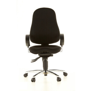 SITNESS 10 - Professionele bureaustoel Zwart Stof