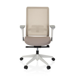 PURE WHITE - Professionele bureaustoel Beige