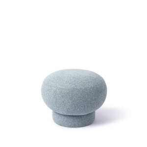 Jesper Home Poef 'Anoo' 55cm, kleur Blue Dust
