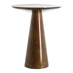 Light & Living Bijzettafel 'Abala' 45 x 45cm, kleur Koper/Brons