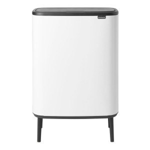 Brabantia Bo Touch Bin Hi prullenbak met deksel op pootjes 60 liter