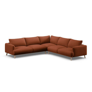 Symmetrische hoekbank Naomi chenille | Micadoni Home