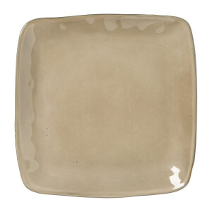 Vierkant bord Toscane - beige - 25x25 cm