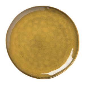Dinerbord Toscane - geel - 28 cm
