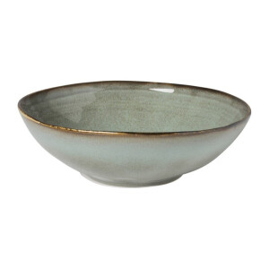 Diep bord Toscane - lichtgroen - ø19 cm