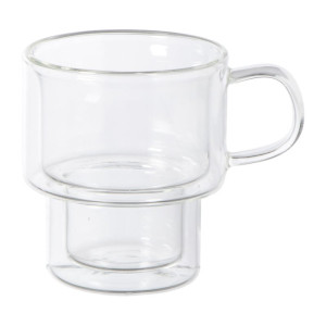 Theeglas dubbelwandig - 100 ml - glas