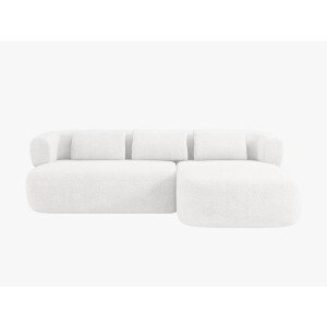 Hoekbank Jenny rechts bouclé | Micadoni Home