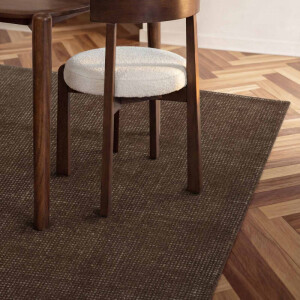 Vloerkleed Croom Rechthoekig - Bruin 170x120cm - Wol - Dekbed-Discounter.nl