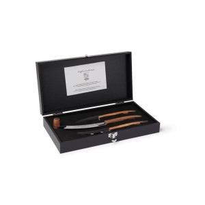 Laguiole Style de Vie Luxury Line kaasmes set van 3