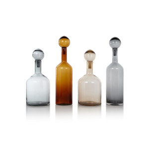 POLSPOTTEN Bubble & Bottles flessen set van 4