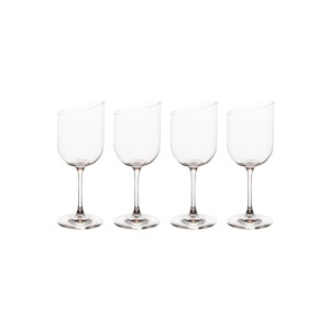 Villeroy & Boch NewMoon witte wijnglas 30 cl set van 4