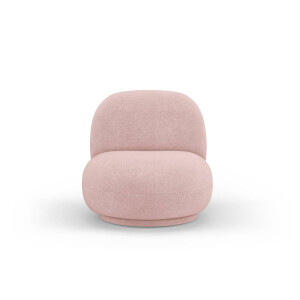 Draaibare fauteuil Chuck bouclé | Micadoni Home