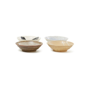 HKliving Kyoto Ceramics kom set van 4