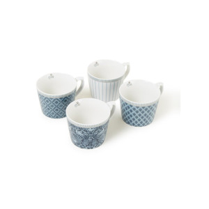 Laura Ashley Tea Collectables kopje 28 cl set van 4