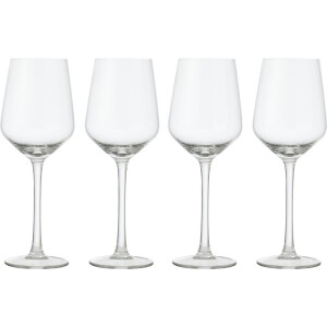 HEMA HEMA Wittewijnglazen 350ml - 4 Stuks (transparant)