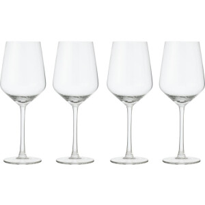 HEMA HEMA Rodewijnglazen 490ml - 4 Stuks (transparant)