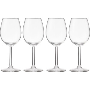 HEMA HEMA Wittewijnglazen 320ml - 4 Stuks (transparant)