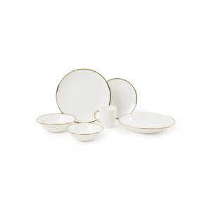 vtwonen Gold Dinnerware Raw serviesset 36-delig