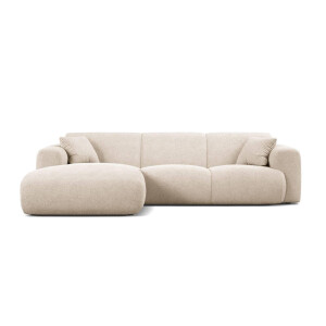 Hoekbank Molino links bouclé | Micadoni Home