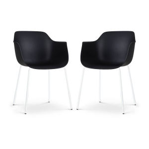 Set van 2 eetkamerstoelen Nora-Puk | Nolon