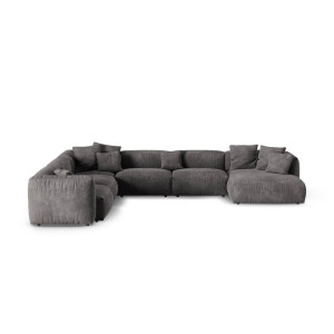 Modulaire hoekbank Martina links velvet | Micadoni Home