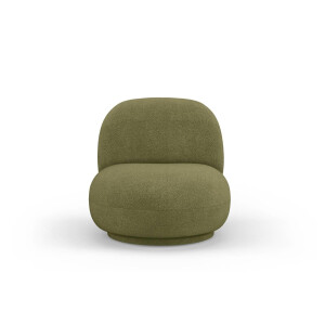 Draaibare fauteuil Chuck bouclé | Micadoni Home