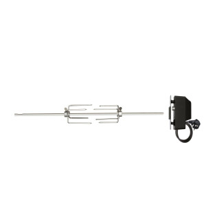 + 10% kassakorting | Boretti barbecue draaispit 9x81x16cm t.b.v. Leonardo 2B - Laagste prijsgarantie!