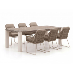 + 10% kassakorting | Intenso Isorella/ROUGH-X 240cm dining tuinset 7-delig - Laagste prijsgarantie!