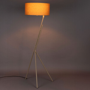 Dutchbone Vloerlamp 'Murphy' 150cm, kleur Beige