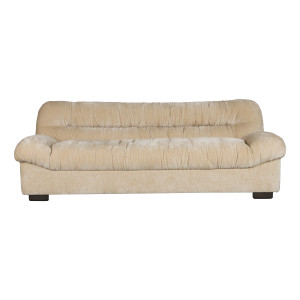 Dutchbone 3-zits Bank 'Douglas' Velvet, kleur Beige