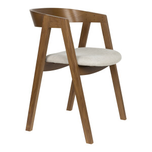 Zuiver Eetkamerstoel 'Mads' Essenhout, kleur Bruin