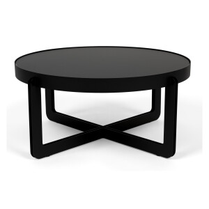 Zuiver Ronde Salontafel 'Centre' 68cm, kleur Zwart