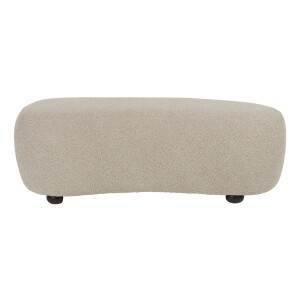 ZILT Hocker 'Cheron' Bouclé, kleur Beige