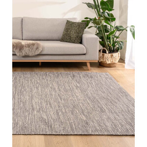 Wollen vloerkleed - Odda grijs 200x300 cm