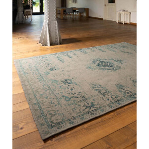 Vintage vloerkleed Nomad - grijs/blauw 140x200 cm