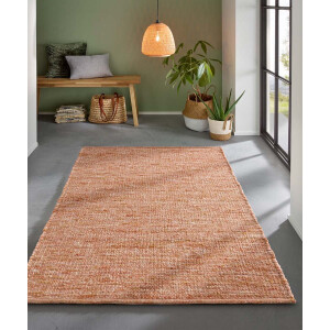 Wollen vloerkleed - Bokn Terracotta 140x200 cm