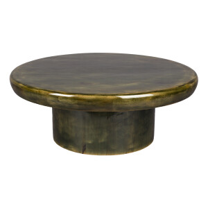 Dutchbone Ronde Salontafel 'Mush' Mangohout, 60cm