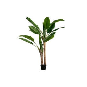 WOOOD Bananenplant Kunstplant - Groen - 97x138x95