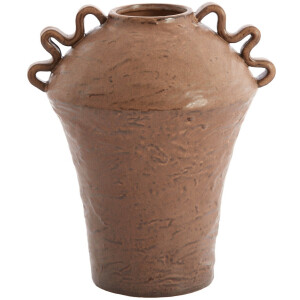 Light & Living - Vaas VOLCA - 24x20.5x28 cm - Bruin