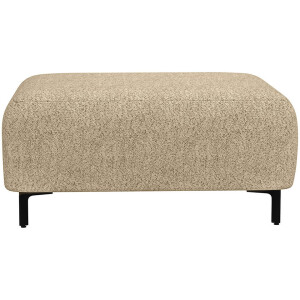 Leen Bakker - Hocker Elsa - Anthology - Stof - Taupe - 77x99x45 Cm