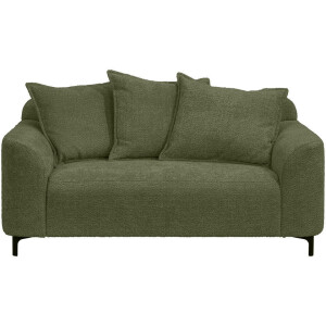 20% korting - Leen Bakker - Bank Elsa 2-zits - Anyhology - Stof - Groen - 99x168x84 Cm