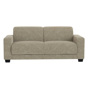 20% korting - Leen Bakker - Bank Aberdeen 3-zits - Rebel - Stof - Taupe - 84x200x80 Cm