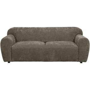 Leen Bakker - Bank Bibi 3-zits - Glory - Mokka - Stof - Bruin - 88x203x76 Cm