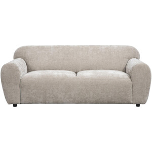 Leen Bakker - Bank Bibi 3-zits - Glory - Stof - Beige - 88x203x76 Cm