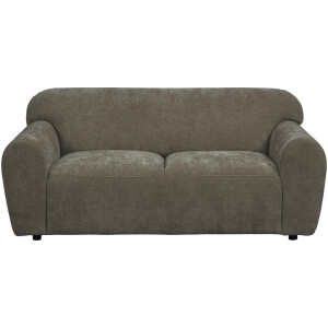 Leen Bakker - Bank Bibi 2-zits - Glory - Mokka - Stof - Bruin - 88x180x76 Cm