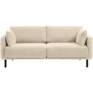 Leen Bakker - Bank Siem 2,5-zits - Egon - Stof - Beige - 94x193x83 Cm