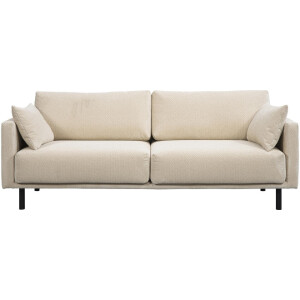Leen Bakker - Bank Siem 3-zits - Egon - Stof - Beige - 94x208x83 Cm