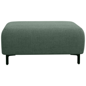 Leen Bakker - Hocker Elsa - Eden - Salie - Stof - Groen - 77x99x45 Cm