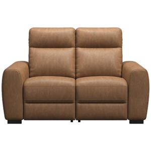 Leen Bakker - Bank James 2-zits - Supple - Cognac - Stof - Bruin - 95x160x100 Cm