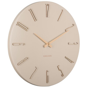 Karlsson Wandklok Esmerado - Off White - 40x40x40cm - Wandklok Modern